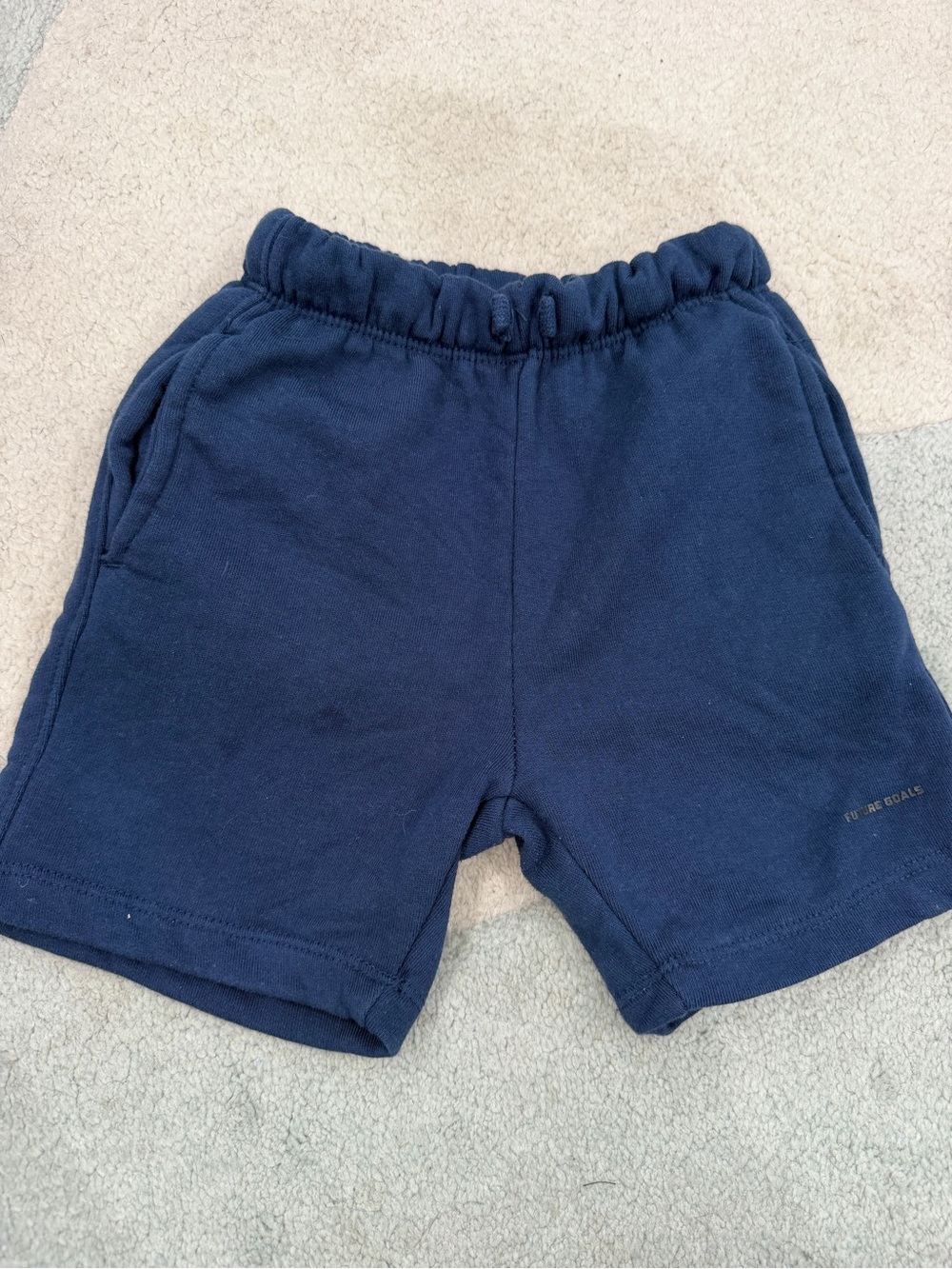 Zara toddler navy blue shorts size 6